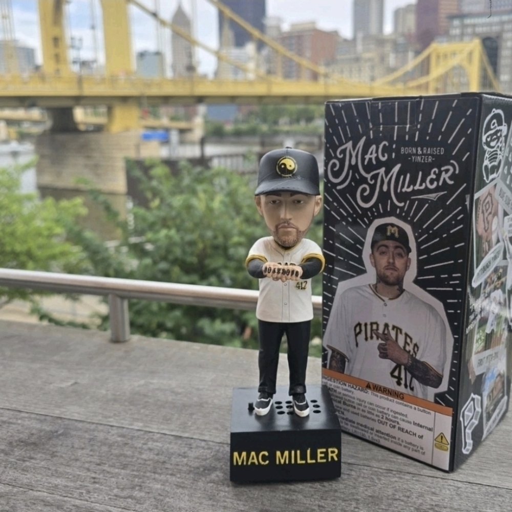 Mac Miller Baseball Bobblehead with Box
